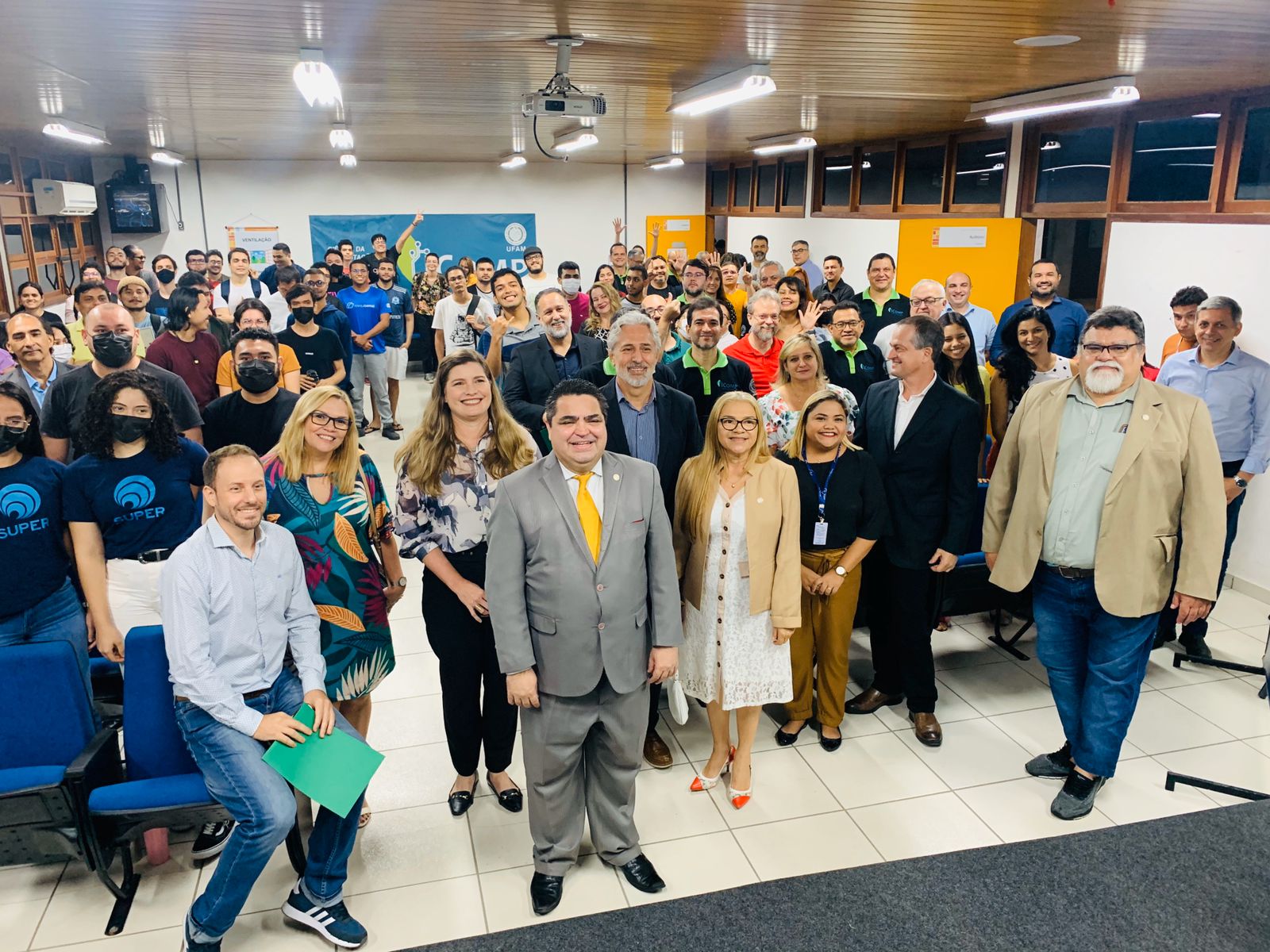 Cerimonia de comemoração da nota 6 do PPGI